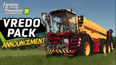 《Farming Simulator 25》内容扩展包“VREDO Pack”3月24日上线！