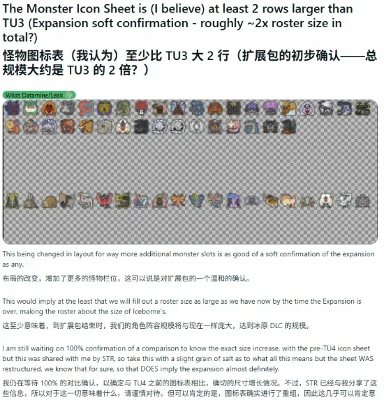 《怪物猎人 荒野》解包信息引关注：数据暗示大型DLC与新怪物已在计划中