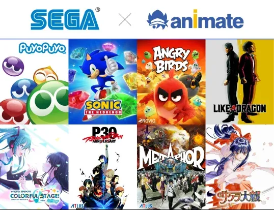 SEGA/ATLUS 与 animate 推出首个全球合作项目！ - 念安游戏资讯