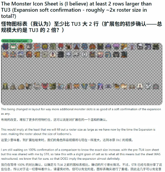 《怪物猎人 荒野》解包信息引关注：数据暗示大型DLC与新怪物已在计划中