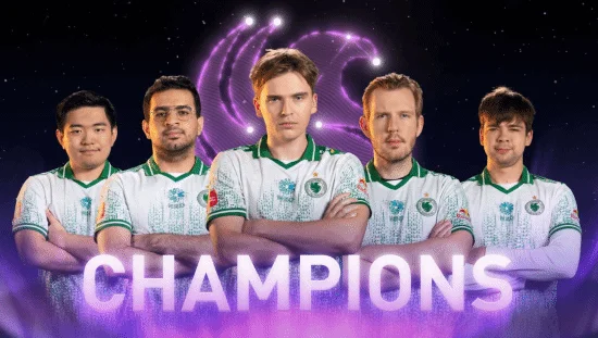 Ti14总决赛今晨落幕，中国战队XG苦战五局惜败Falcons，再度与冠军盾失之交臂，相关话题迅速登顶贴吧热议榜。队中核心选手AME也由此收获个人第三个TI亚军