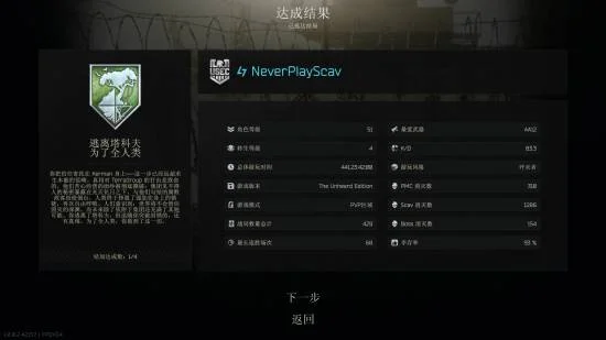 国人玩家创造历史!全球首通《逃离塔科夫》完美结局!