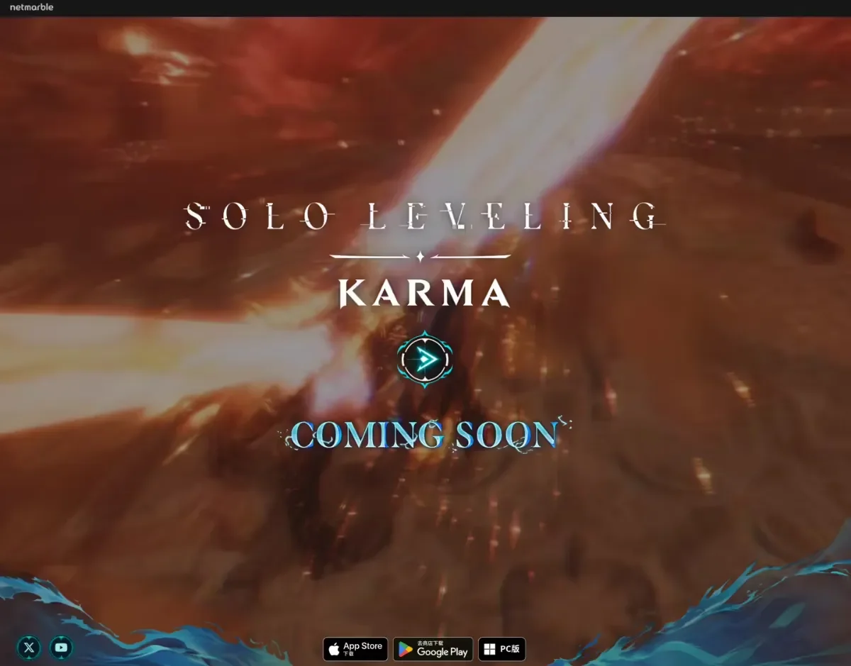 Netmarble最新开发的Roguelike游戏《我独自升级：KARMA》近日公开首支预告视频